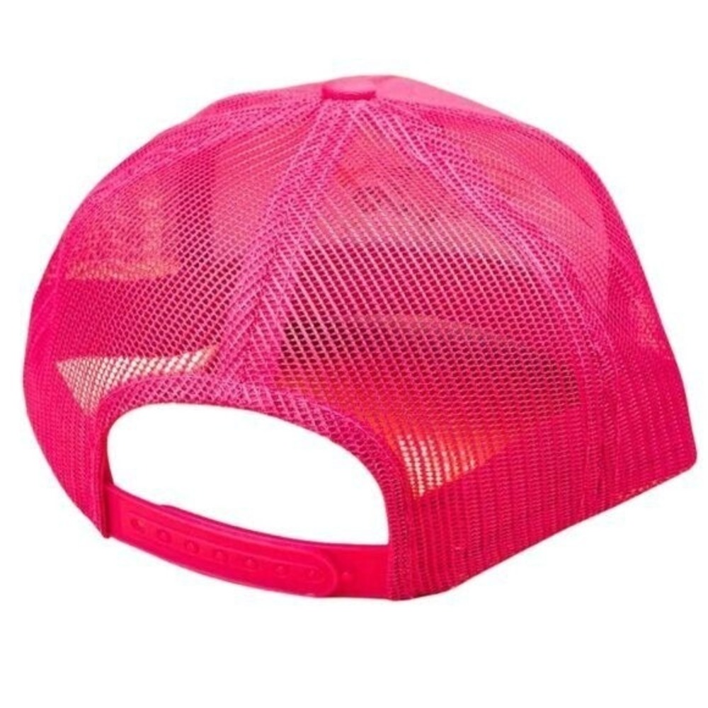 KBETHOS Not My First Rodeo Pink Mesh Snapback Baseball Trucker Cap Hat NWT - Picture 2 of 3